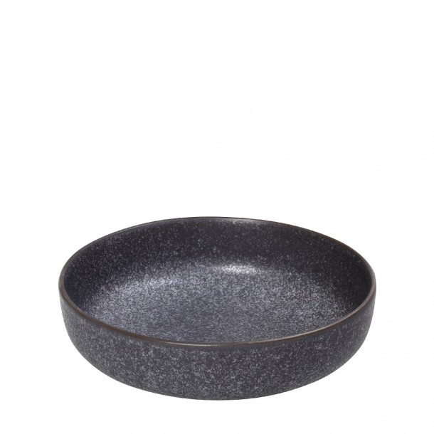Πιάτο Βαθύ Stoneware Grey Etna ESPIEL 22εκ. FRL105K4