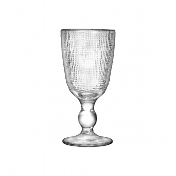 Ποτήρι Κρασιού Γυάλινο Διάφανο Roche 340ml-8x8x16,6εκ. Estia 07-36720