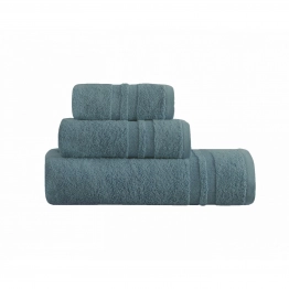 Σετ Πετσέτες 3τμχ Βαμβακερές Dove 6 Grey Makis Tselios