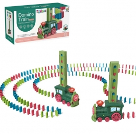 Ντόμινο Τρενάκι Μπαταρίας 26x8x14εκ. Toy Markt 71-3497