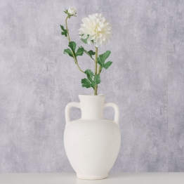 Βάζο Αμφορέας Κεραμικό Λευκό 19x18x26εκ. Blanca MSA 20-26-531