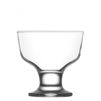 Ποτήρι-Μπωλ Παγωτού Γυάλινο Διάφανο 285ml-9,8x9,3εκ. Destina Lav LVDES05529Z