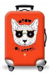 Κάλυμμα Βαλίτσας Medium 56-61εκ. Amber Meow or Never AM209-02