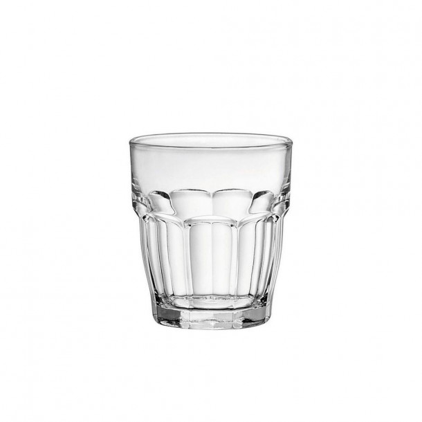 Ποτήρι Χυμού Γυάλινο Διάφανο 215ml Rock Bar Bormioli Rocco BR00517520