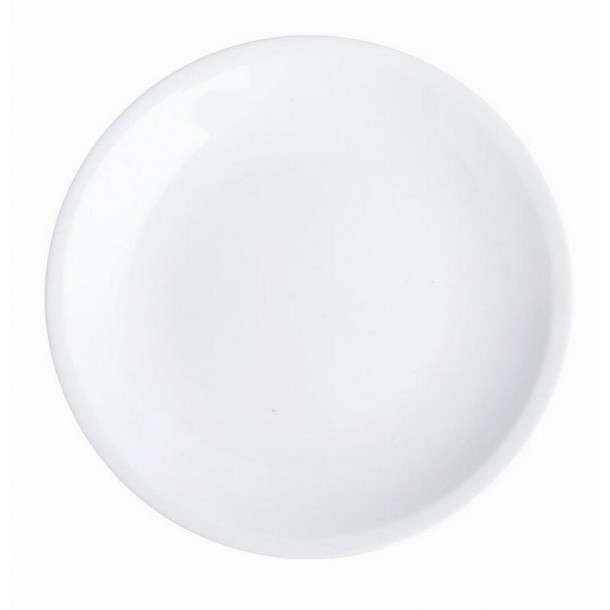 Πιάτο Ρηχό Φαγητού Πορσελάνης White Slim Rim Oriana Ferelli Φ25,5εκ. XG001HE026