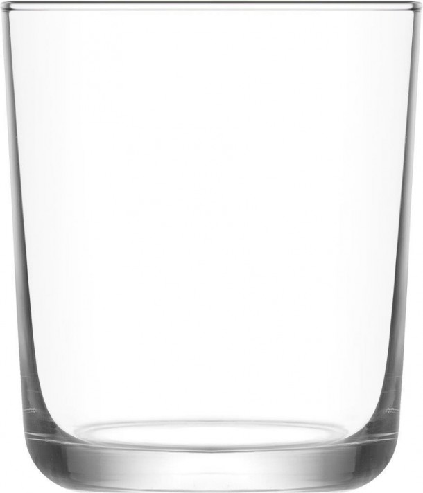 Ποτήρι Ουίσκι Σετ 6τμχ Γυάλινο Διάφανο Assos LAV 360ml-Φ8,2x9,5εκ. LVAOS34636F