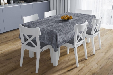 Τραπεζομάντηλο Μονόχρωμο Polycotton Αλέκιαστο 140x180εκ. Panama Shadow Dark Grey DimCol