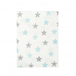 Πάνα Χασές Μπεμπέ 80x80εκ. Star 104 Sky Blue Dimcol