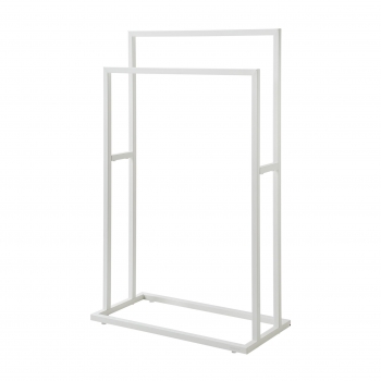 Κρεμάστρα Επιδαπέδια Μεταλλική Λευκή 48x24x78,5εκ. Carre Sealskin 800257