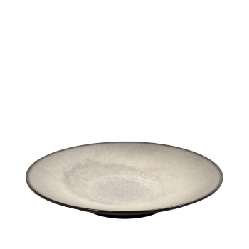 Πιάτο Φρούτου Stoneware Μπεζ-Καφέ Sensation ESPIEL 22x22x3,2εκ. GMT423K2