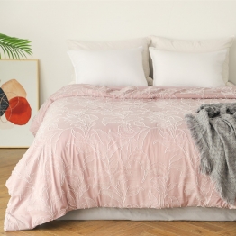 Κουβερλί Κεντητό Prewashed Polyester Μονό 160x240εκ. Calypso Rose Melinen 20002213