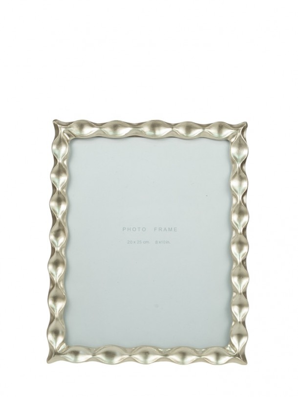 Κορνίζα Polyester Ασημί 20x25εκ. Zen Collection 24.34.51059
