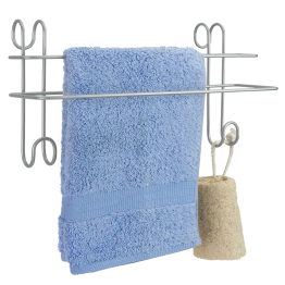 Ράφι Μπάνιου Μεταλλικό Κρεμαστό Polytherm 30x13x25εκ. Metaltex 403802