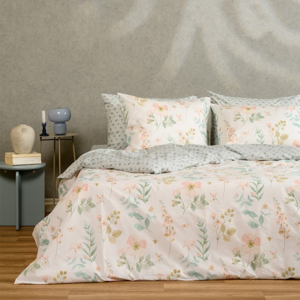 Παπλωματοθήκη Polycotton Υπέρδιπλη 225x245εκ. Dolores Pastel Casual Line Melinen 20004799