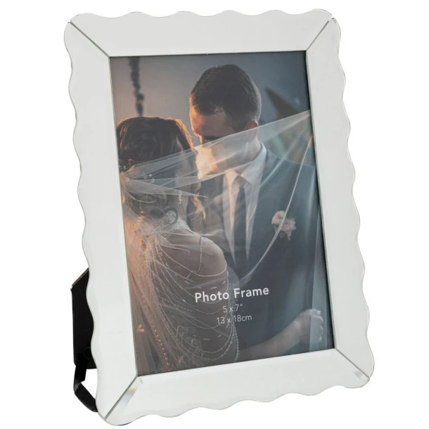 Κορνίζα Γυάλινη Ασημί 13x18εκ. iliadis 89417