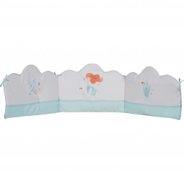 Πάντα Κούνιας Microfiber 45x195εκ. Digital Print Fun 4876 Λιλά-Μέντα-Ροζ Das Baby