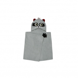 Κάπα Βαμβακερή 127x55εκ. Rocco The Racoon Zoocchini ZOO11119