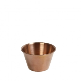 Ντιπ Σερβιρίσματος Ανοξείδωτο 18/10 Shiny Copper ESPIEL 6,3x6,3x4,3εκ. FEV512