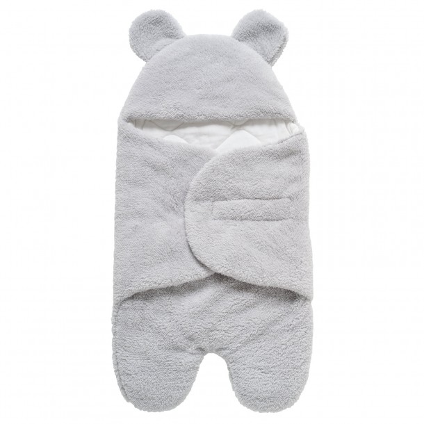 Υπνόσακος Fleece 80x85εκ. Relax 4911 Γκρι Das Baby
