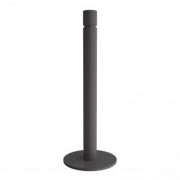 Θήκη Για Ρολό Κουζίνας Ανοξείδωτη Matt Anthracite Pam & Co Φ12,5x33εκ. 1230-113