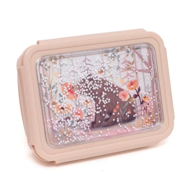 Lunchbox Tritan-Πλαστικό Bento Bear 19x14,5x7εκ. Petit Monkey PTM-LB47