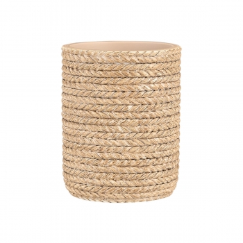 Ποτηροθήκη Ρητίνης Μπεζ Nautica 7,5x9,2εκ. Estia 02-34665