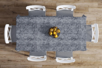 Καρές Μονόχρωμος Polycotton Αλέκιαστος 90x90εκ. Panama Shadow Dark Grey DimCol