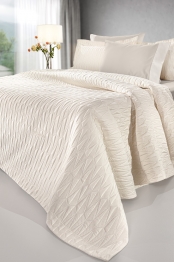 Σετ Κουβερλί Microsatin King Size 240x250εκ. Ruby Ivory Guy Laroche