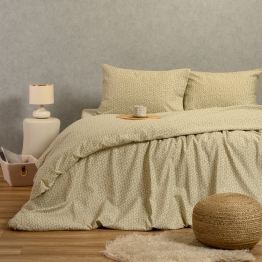 Σετ Σεντόνια Φανελένια Μονά 170x260εκ. Elise Greige Winter Line Melinen 20005000