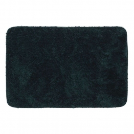 Ταπέτο Μπάνιου Αντιολισθητικό Polyester 60x90εκ. Angora Dark Green Sealskin 800119