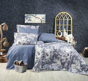 Σετ Σεντόνια Βαμβακερά Υπέρδιπλα 240x265εκ. Lupine Grey SB HOME