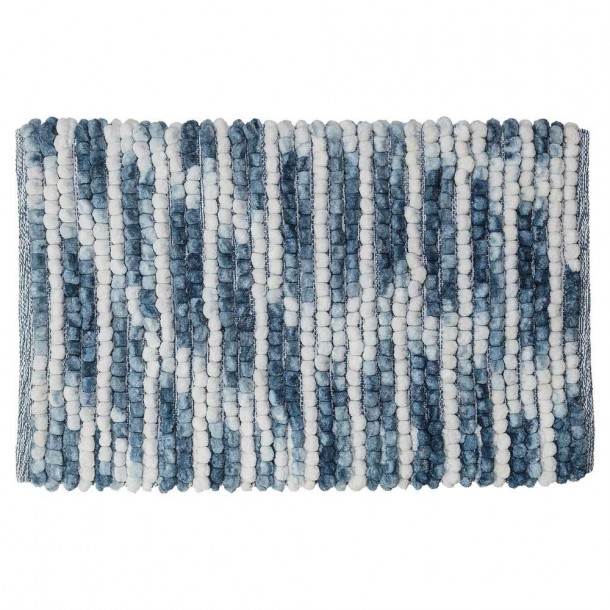 Ταπέτο Μπάνιου Microfiber Ultra Soft 50x80εκ. Vintage Blue Sealskin 294655421