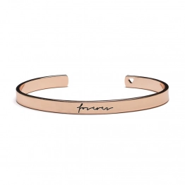 Βραχιόλι-Χειροπέδα Forever Rose Gold Proud Mama PM-519