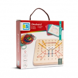 Δημιουργικός Πίνακας Με Λαστιχάκια Bs Toys GA438