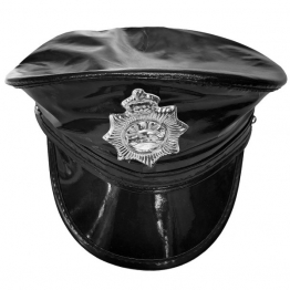 Καπέλο Αστυνομικού Δερματίνης 25x15εκ. CARNAVALista 3-2373