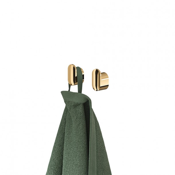 Άγκιστρο Σετ 2τμχ Μεταλλικό Small Cooper Polished Gold 1,4x1,6x2,5εκ.Tiger 800554