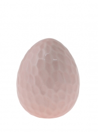 Πασχαλινό Διακοσμητικό Αυγό Κεραμικό Ροζ 10,5x10,5x12,5εκ. Zen Collection 24.20.49763