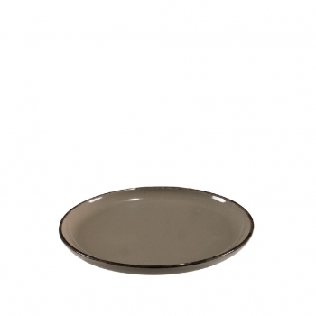 Πιάτο Φρούτου Stoneware Tuscany Brown ESPIEL 22x2εκ. ATA160K6