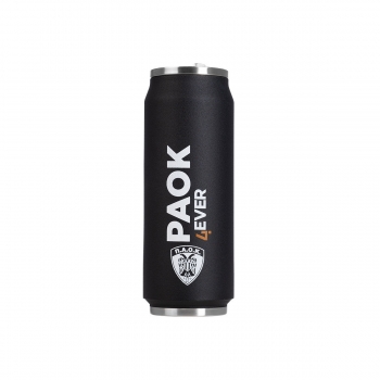 Θερμός Ανοξείδωτος Paok BC Μαύρο Estia 500ml 00-13783