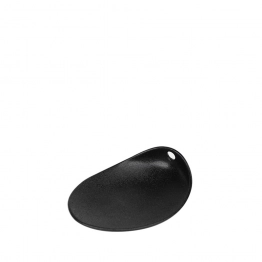 Πιατάκι Scoop Stoneware Μαύρο Lava 17x12x5εκ. ESPIEL NOL134K4