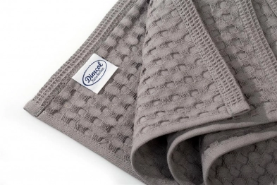 Ποτηρόπανο Πικέ Βαμβακερό 50x70εκ. Solid Grey DimCol 33123247008