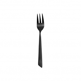 Πιρουνάκι Γλυκού Ανοξείδωτο 18/0 Edge Black Matt Estia 01-29166