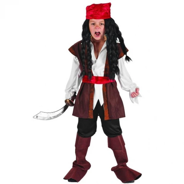 Στολή Παιδική Πειρατής Deluxe (7-10 ετών / 11-14 ετών) Carnavalista 3-2715