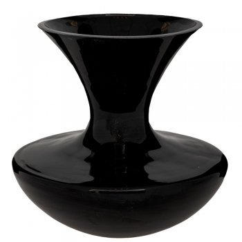 Βάζο Γυάλινο Μαύρο 20x20εκ. iliadis 91986