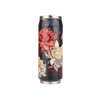 Θερμός-Ποτήρι Ανοξείδωτο Midnight Blossom Save The Aegean Estia 500ml-7x19εκ. 01-22686