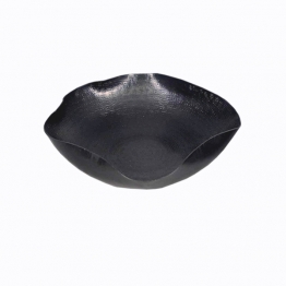 Διακοσμητικό Μπωλ Μεταλλικό Μαύρο Art Et Lumiere 28x27x6εκ. 32121