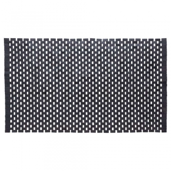 Ταπέτο Μπάνιου Teak(Ξύλινο) 52x90εκ. Woodblock Black Sealskin 800125