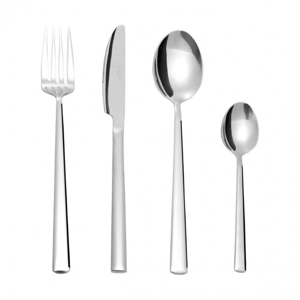 Σετ Μαχαιροπήρουνα 24τμχ Ανοξείδωτα 18/0 Prestige Silver Estia 01-29357