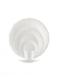 Σερβίτσιο Φαγητού Σετ 72τμχ Πορσελάνης Kaiser White CRYSPO TRIO 33.000.30