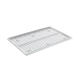 Πιατοθήκη Polytherm Με Δίσκο Wave-Tex 46x31x2εκ. Metaltex 